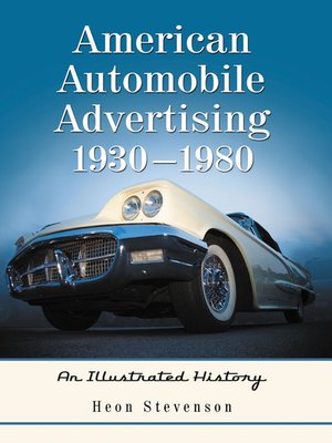 cover image of American Automobile Advertising, 1930-1980